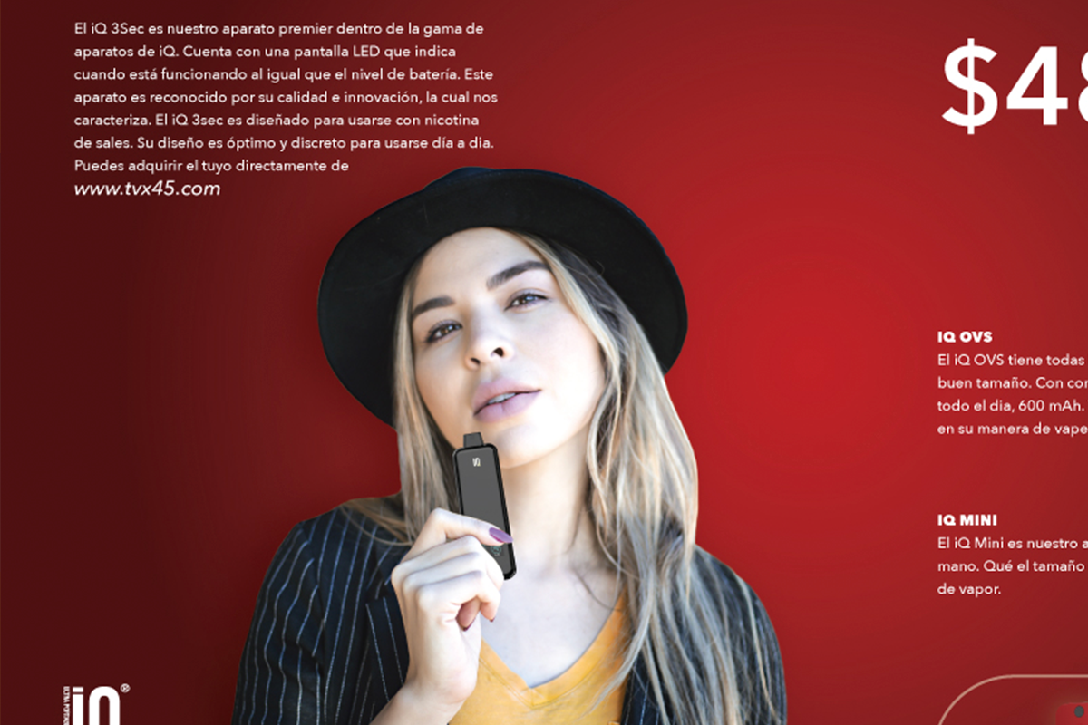 Candice Allen Art - I Vape iQ - Full Page Spread Thumbnail