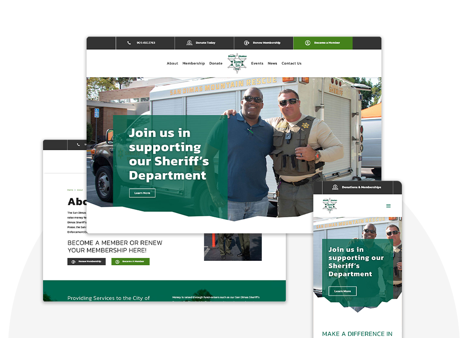 San Dimas Sheriff's Booster Club Top Image